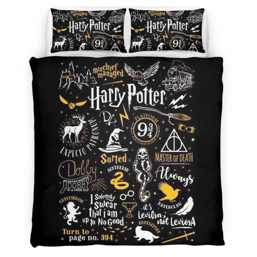 Harry Potter Hogwarts Schule 12 Kinderbettwäsche – Bettwäsche – Bild 4