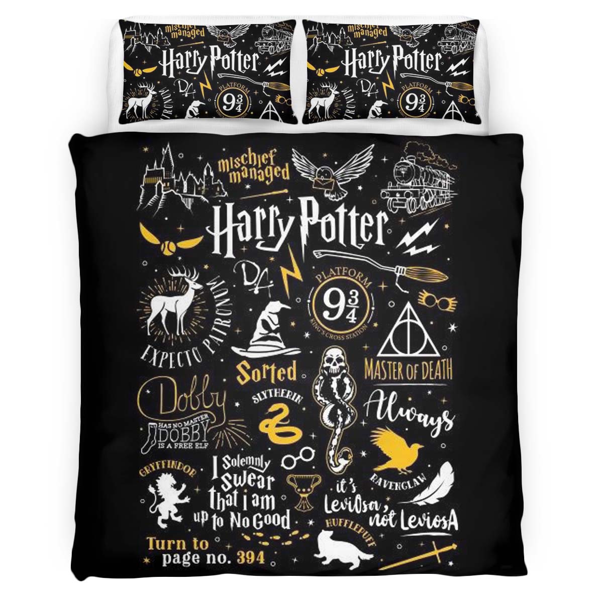 Harry Potter Hogwarts Schule 12 Kinderbettwäsche – Bettwäsche