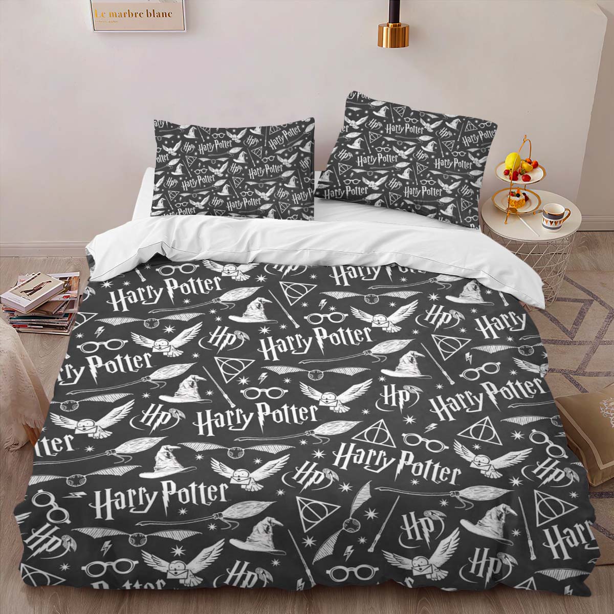 Harry Potter Hogwarts Schule 14 Kinderbettwäsche – Bettwäsche – Bild 2