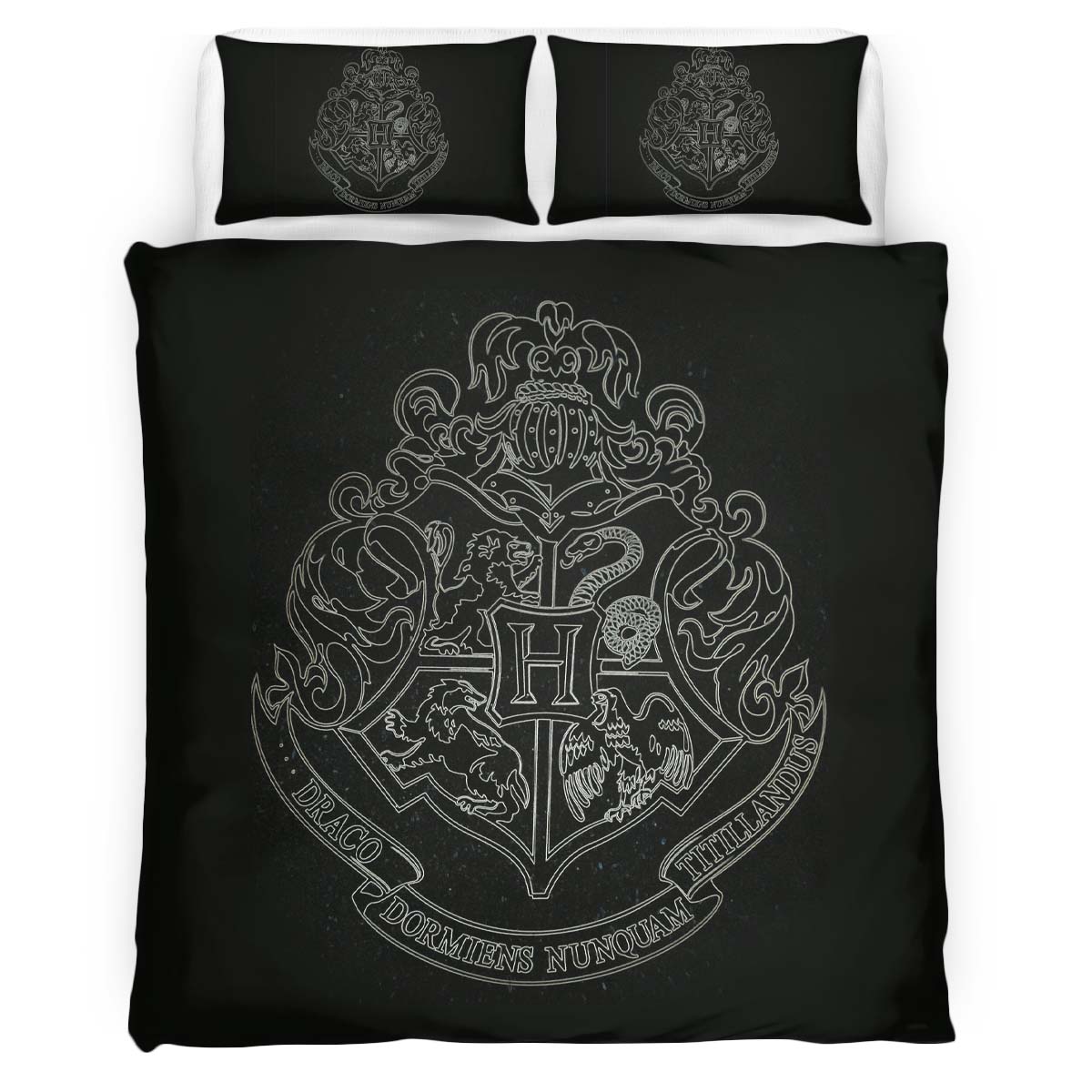 Harry Potter Hogwarts Schule Logo 03 Kinderbettwäsche – Bettwäsche
