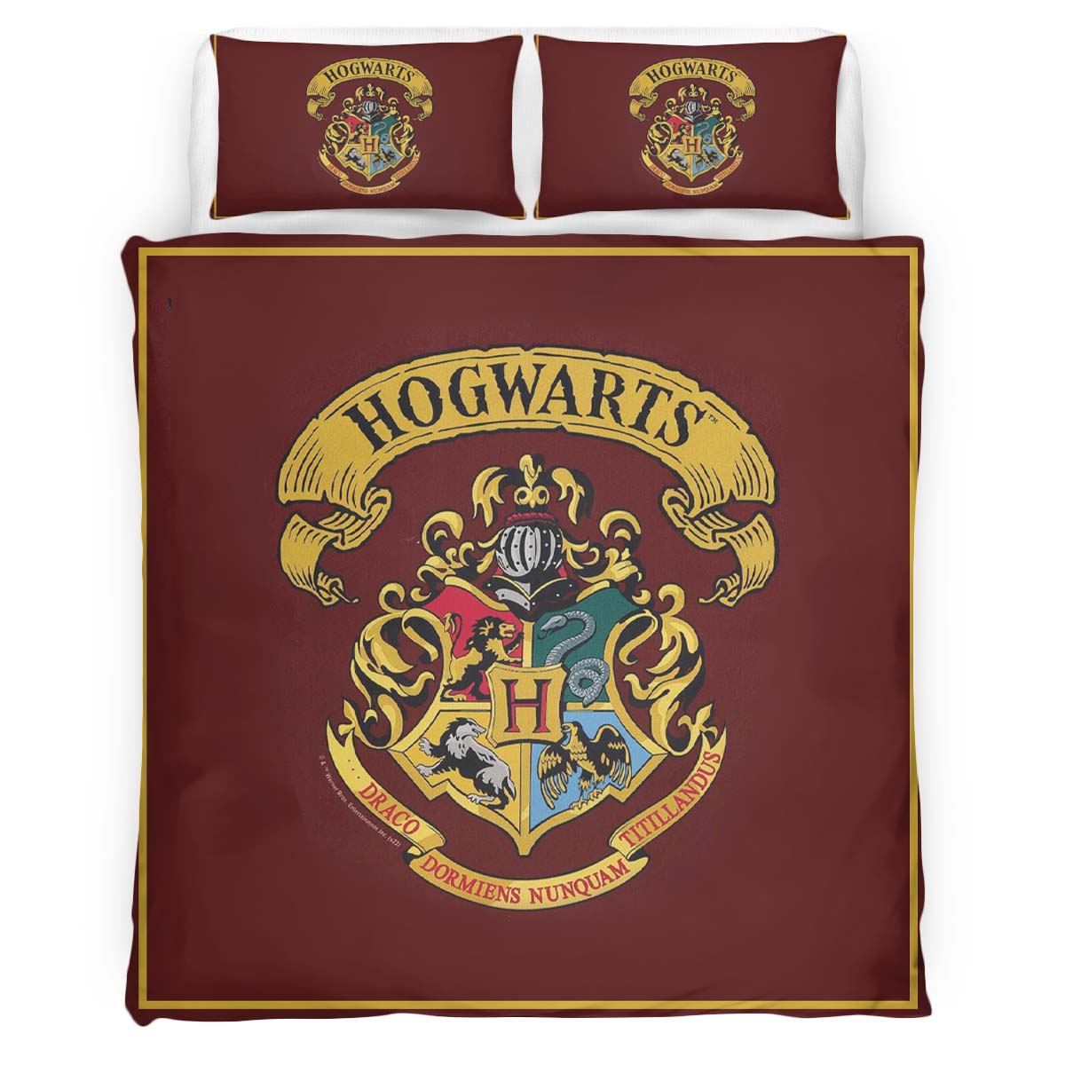 Harry Potter Hogwarts Schule Logo Spezial Stil Kinderbettwäsche – Bettwäsche