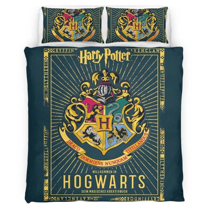 Harry Potter Hogwarts Schule Spezial Stil 02 Kinderbettwäsche – Bettwäsche – Bild 4