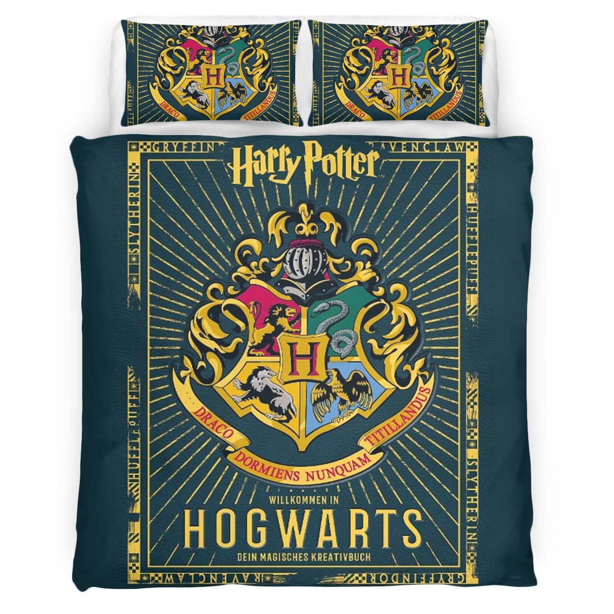 Harry Potter Hogwarts Schule Spezial Stil 02 Kinderbettwäsche – Bettwäsche