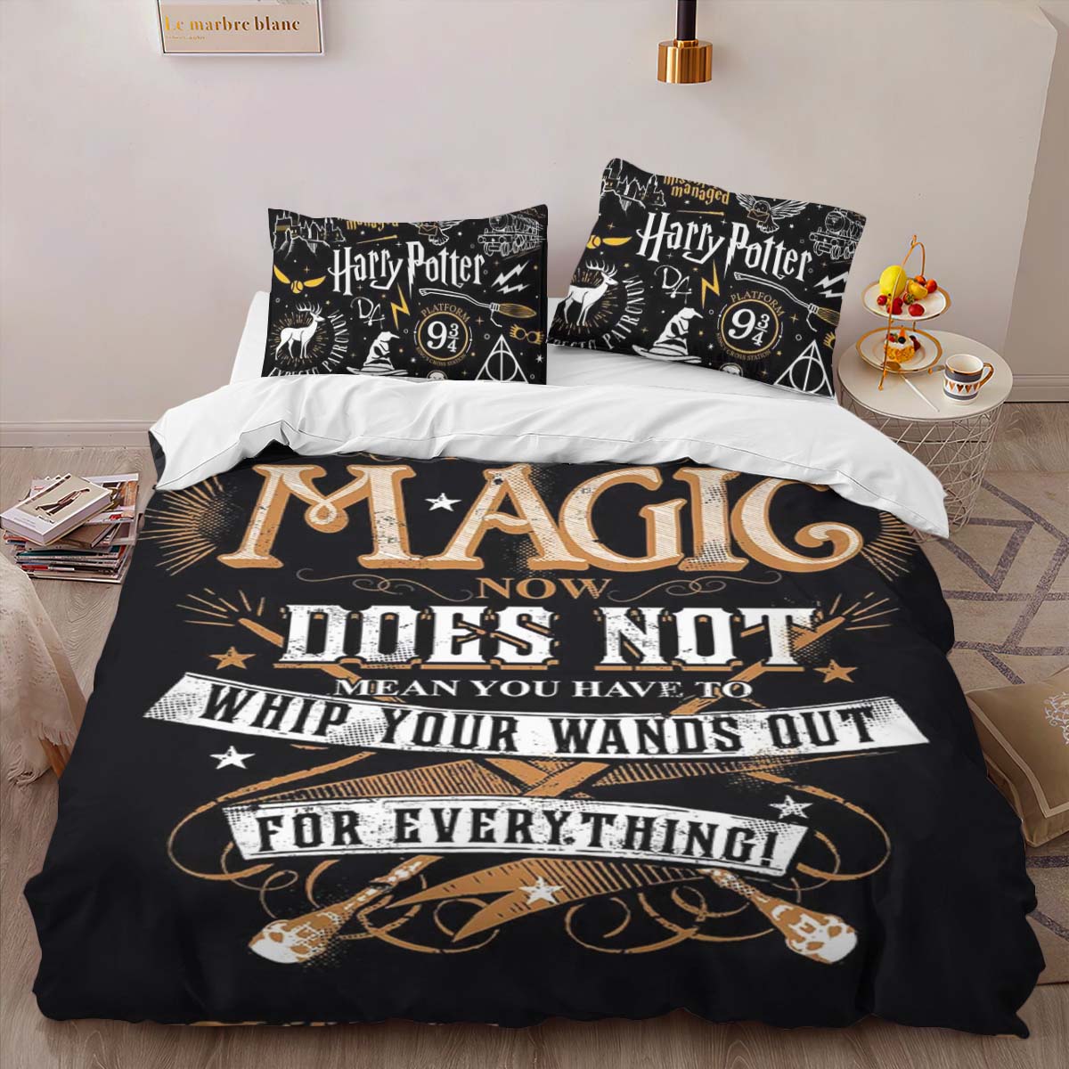 Harry Potter Zück deinen Zauberstab Kinderbettwäsche – Bettwäsche – Bild 2