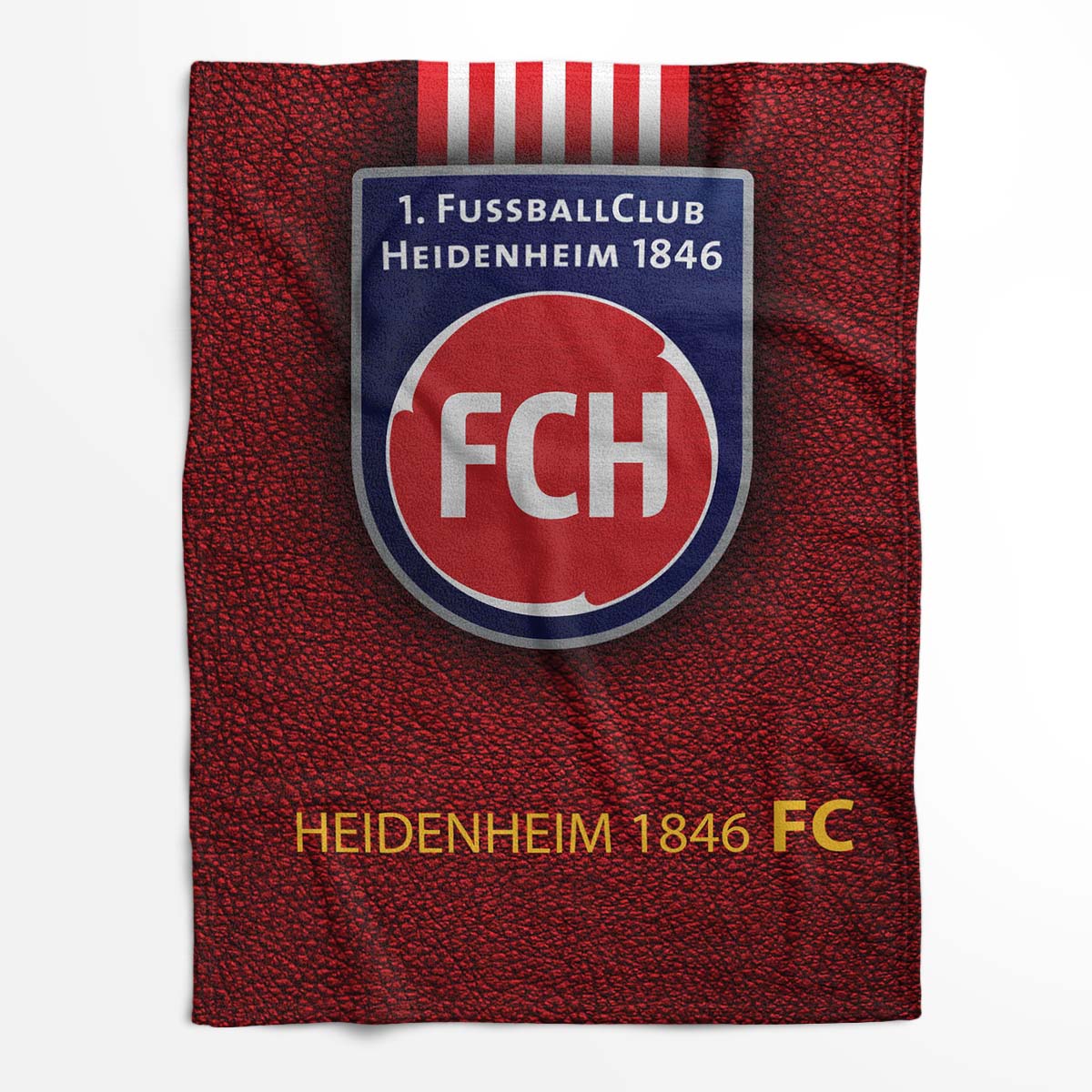 Heidenheim FC 1846 FCH04 Fleecedecke - Decke – Bild 2