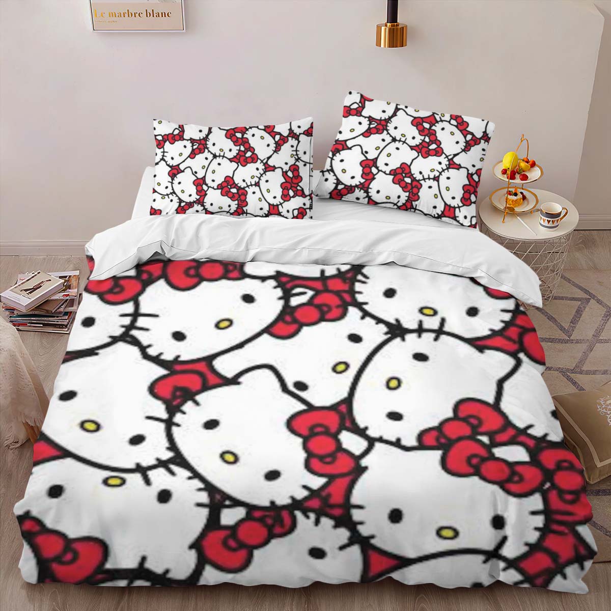 Hello Kitty 12 Kinderbettwäsche – Bettwäsche – Bild 2