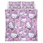 Hello Kitty Rosa 03 Kinderbettwäsche – Bettwäsche