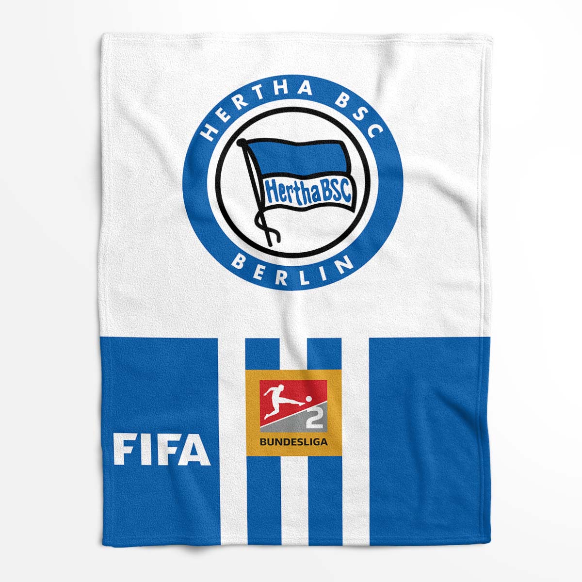 Hertha Berlin 1001 Fleecedecke - Decke – Bild 2