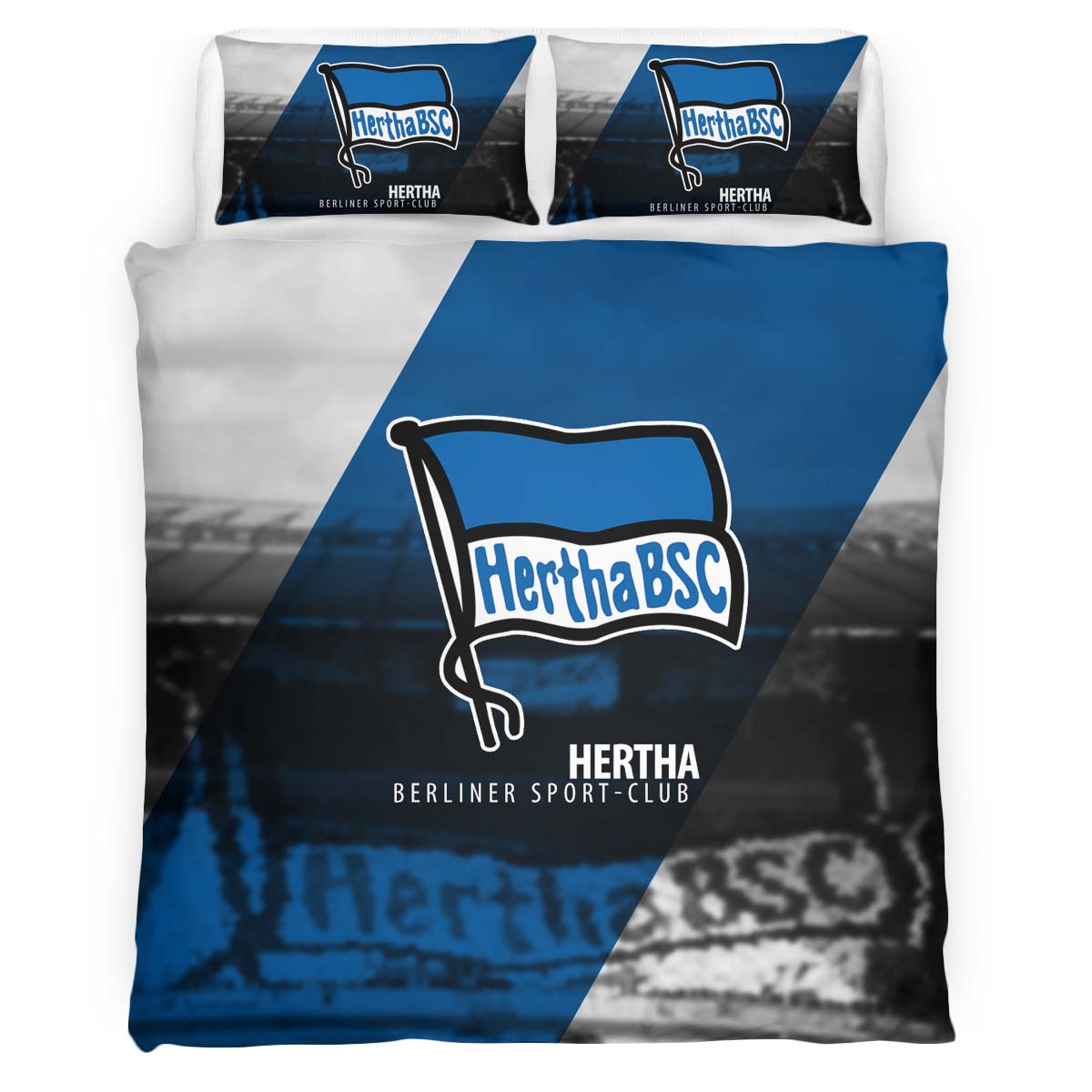 Hertha Berlin BSC02 Kinderbettwäsche - Bettwäsche – Bild 2