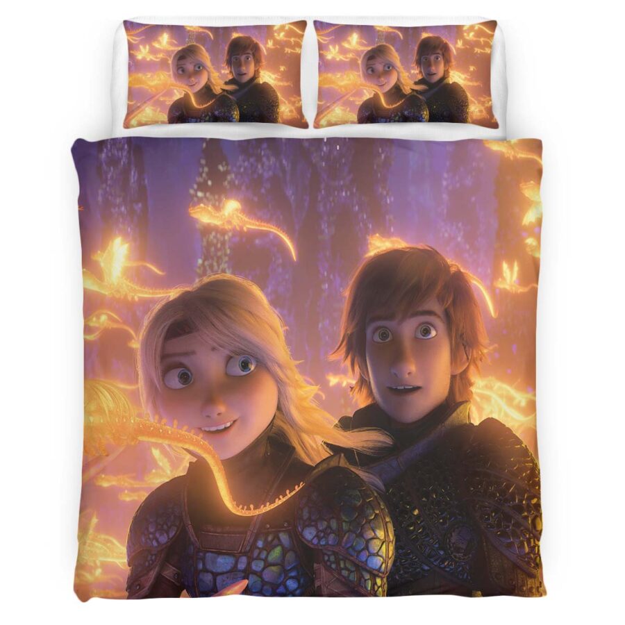 Hicks und Astrid Hofferson Drachenzähmen leicht gemacht Kinderbettwäsche – Bettwäsche – Bild 4