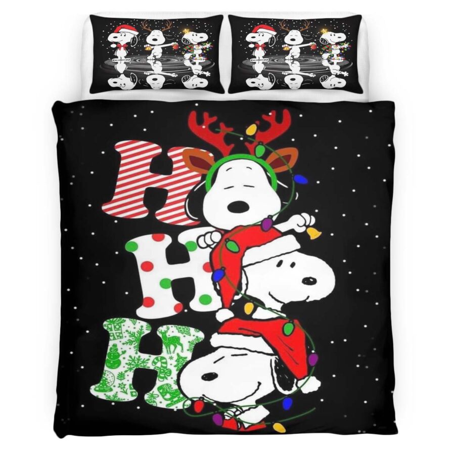 Ho Ho Ho Snoopy Kinderbettwäsche – Bettwäsche – Bild 4