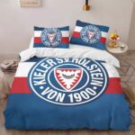 Holstein Kiel FC Kieler SV Holstein 1900 blue background 07 Kinderbettwäsche – Bettwäsche