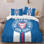 Holstein Kiel FC Kieler SV Holstein 1900 blue background 09 Kinderbettwäsche – Bettwäsche