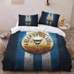 Holstein Kiel FC Kieler SV Holstein 1900 blue metal Kinderbettwäsche – Bettwäsche