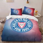 Holstein Kiel FC Kieler SV Holstein 1900 red blue 05 Kinderbettwäsche – Bettwäsche