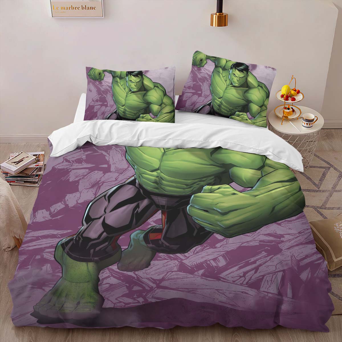 Hulk Avenger Marvel 1001 Kinderbettwäsche – Bettwäsche – Bild 2
