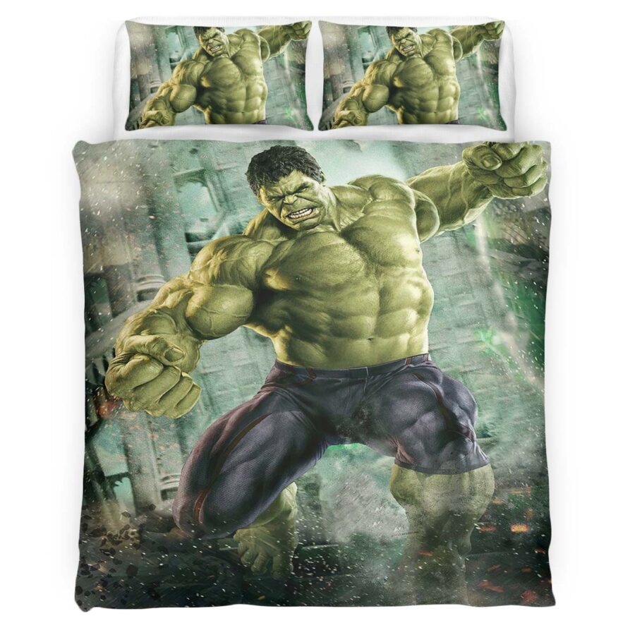 Hulk Avenger Marvel 1002 Kinderbettwäsche – Bettwäsche – Bild 4