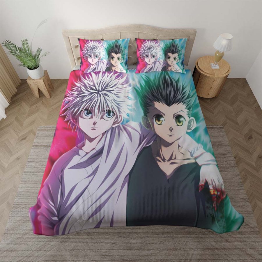 Hunter X Hunter Killua Zoldyck und Gon Freecss Kinderbettwäsche - Bettwäsche – Bild 5