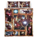 Ironman Avenger Marvel 1002 Kinderbettwäsche – Bettwäsche