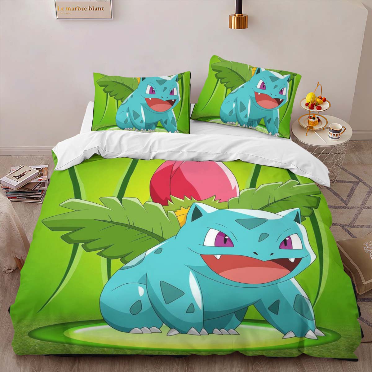 Bisaknosp Bisasam Pokemon 5 Kinderbettwäsche – Bettwäsche – Bild 2
