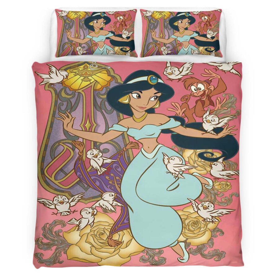 Prinzessin Jasmin Aladdin 04 Kinderbettwäsche – Bettwäsche – Bild 4