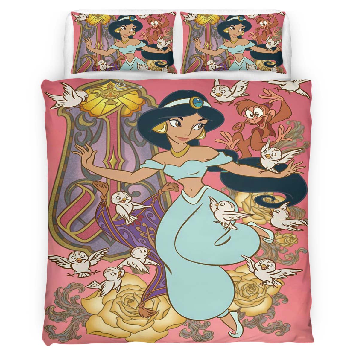 Prinzessin Jasmin Aladdin 04 Kinderbettwäsche – Bettwäsche