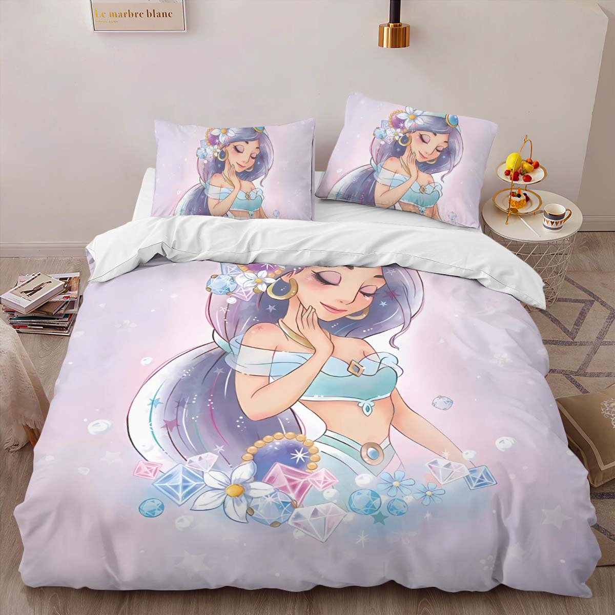 Prinzessin Jasmin Aladdin 05 Kinderbettwäsche – Bettwäsche – Bild 2