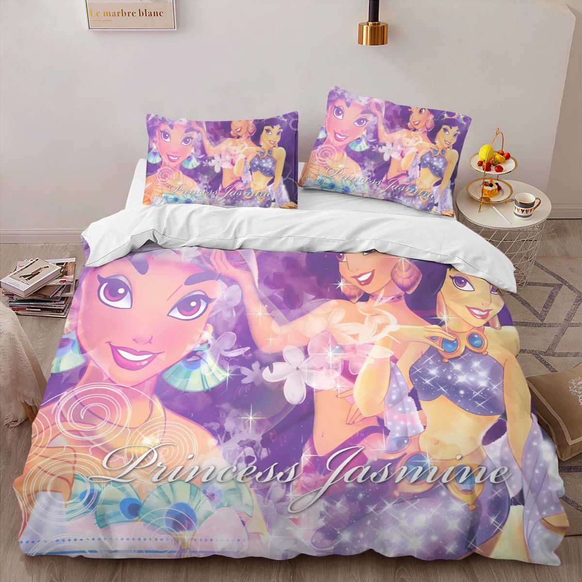 Prinzessin Jasmin Aladdin 07 Kinderbettwäsche – Bettwäsche – Bild 2
