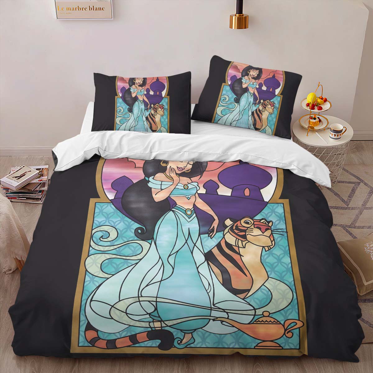 Prinzessin Jasmin Aladdin 08 Kinderbettwäsche – Bettwäsche – Bild 2