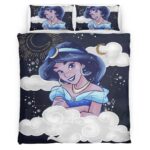 Prinzessin Jasmin Mond Himmel Kinderbettwäsche – Bettwäsche
