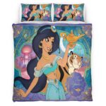 Prinzessin Jasmin und der Tiger Rajah Aladdin 03 Kinderbettwäsche – Bettwäsche