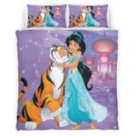 Prinzessin Jasmin und der Tiger Rajah Aladdin 04 Kinderbettwäsche – Bettwäsche
