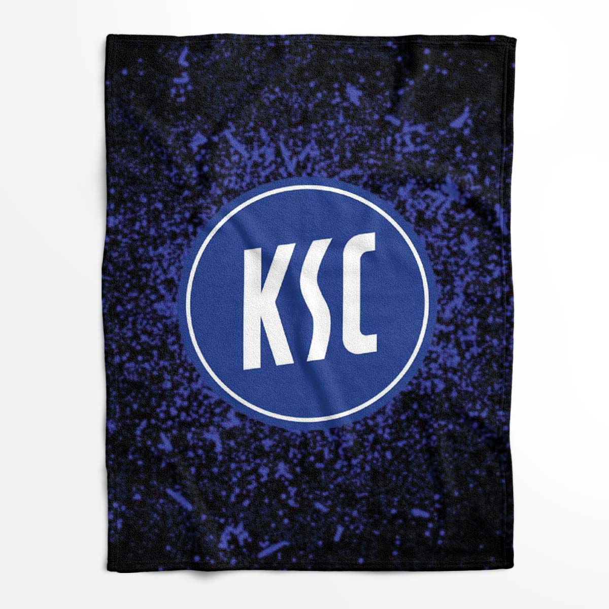 Karlsruher SC KSC blau 01 Fleecedecke - Decke – Bild 2