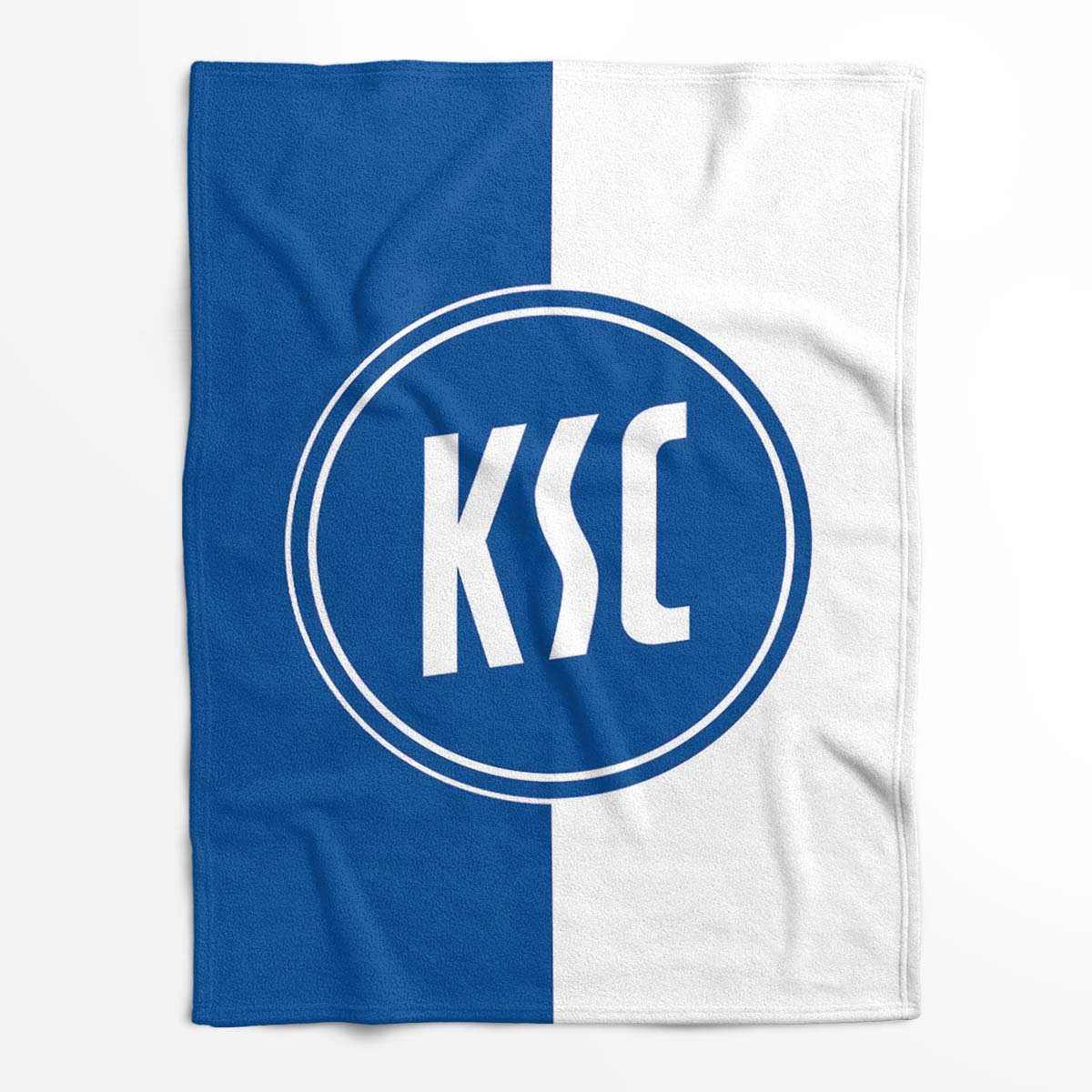 Karlsruher SC KSC blau 03 Fleecedecke - Decke – Bild 2