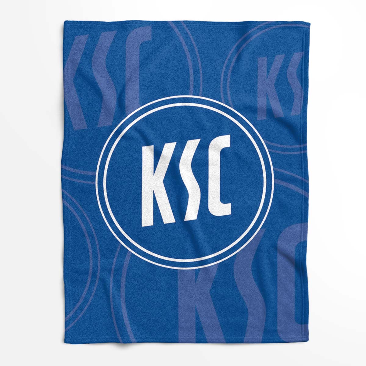 Karlsruher SC KSC blau 04 Fleecedecke - Decke – Bild 2