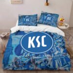 Karlsruher SC KSC field blue Kinderbettwäsche – Bettwäsche