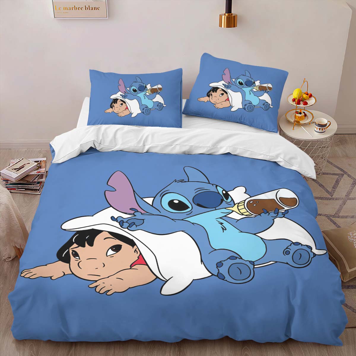Lilo und Stitch 02 Kinderbettwäsche – Bettwäsche – Bild 2