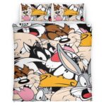 Looney Tunes Alle Charaktere 01 Kinderbettwäsche – Bettwäsche