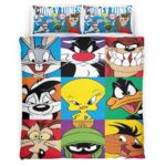 Looney Tunes Alle Charaktere 02 Kinderbettwäsche – Bettwäsche