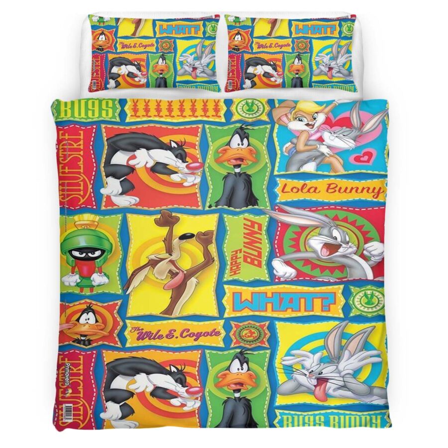 Looney Tunes Alle Charaktere 07 Kinderbettwäsche – Bettwäsche – Bild 4