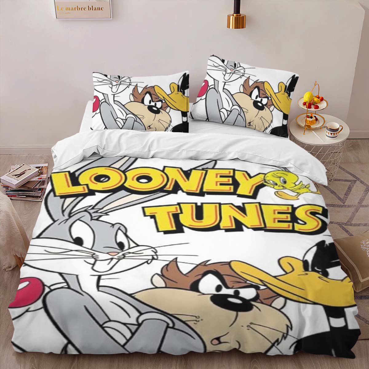 Looney Tunes Alle Charaktere 12 Kinderbettwäsche – Bettwäsche – Bild 2
