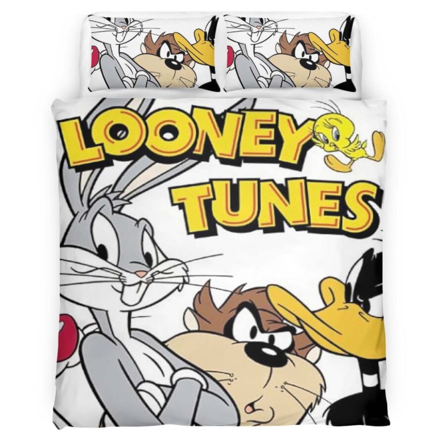 Looney Tunes Alle Charaktere 12 Kinderbettwäsche – Bettwäsche – Bild 4