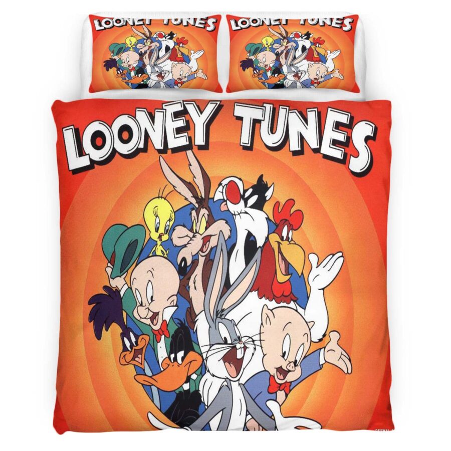 Looney Tunes Alle Charaktere 15 Kinderbettwäsche – Bettwäsche – Bild 4