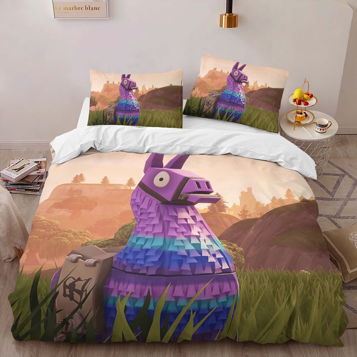 Loot Llama Fortnite Battle Royale Kinderbettwäsche – Bettwäsche – Bild 2