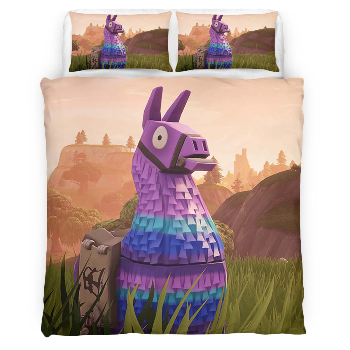 Loot Llama Fortnite Battle Royale Kinderbettwäsche – Bettwäsche
