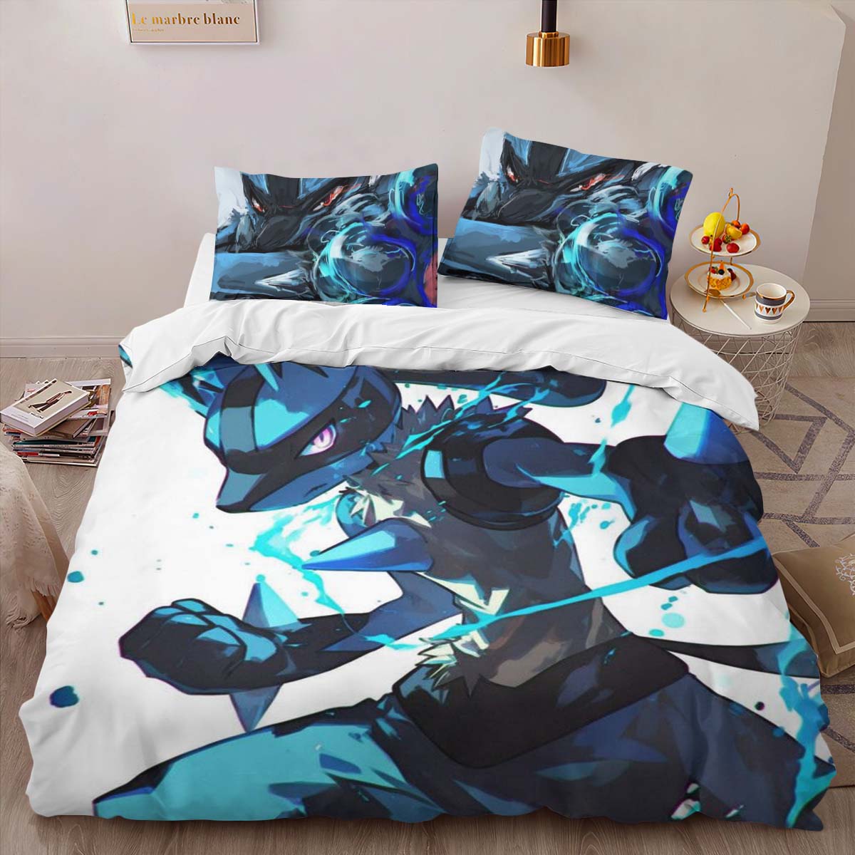 Lucario Pokemon 11 Kinderbettwäsche – Bettwäsche – Bild 2