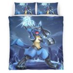 Lucario Pokemon 3 Kinderbettwäsche – Bettwäsche