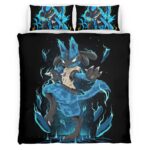Lucario Pokemon 5 Kinderbettwäsche – Bettwäsche