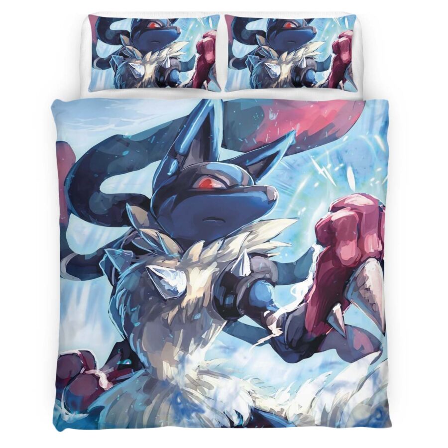 Lucario Pokemon 6 Kinderbettwäsche – Bettwäsche – Bild 4