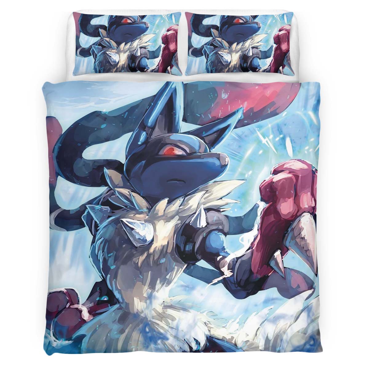 Lucario Pokemon 6 Kinderbettwäsche – Bettwäsche